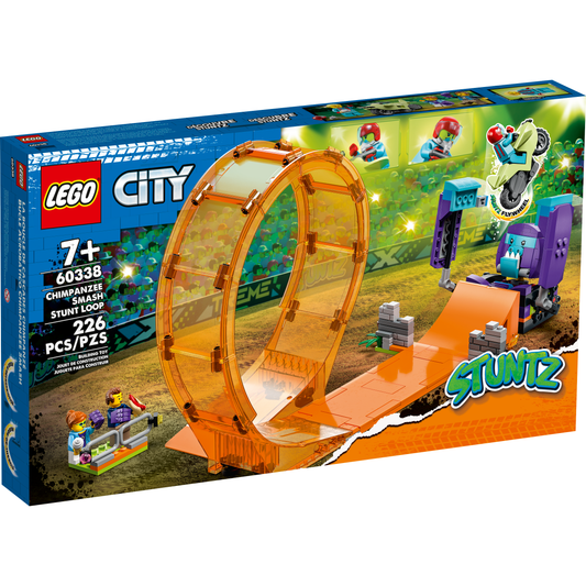 Lego City Smashing Chimpanzee Stunt Loop 60338