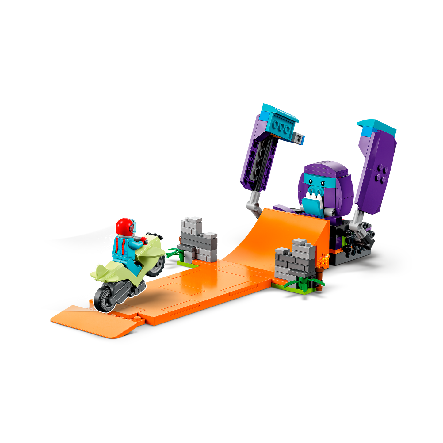 Lego City Smashing Chimpanzee Stunt Loop 60338