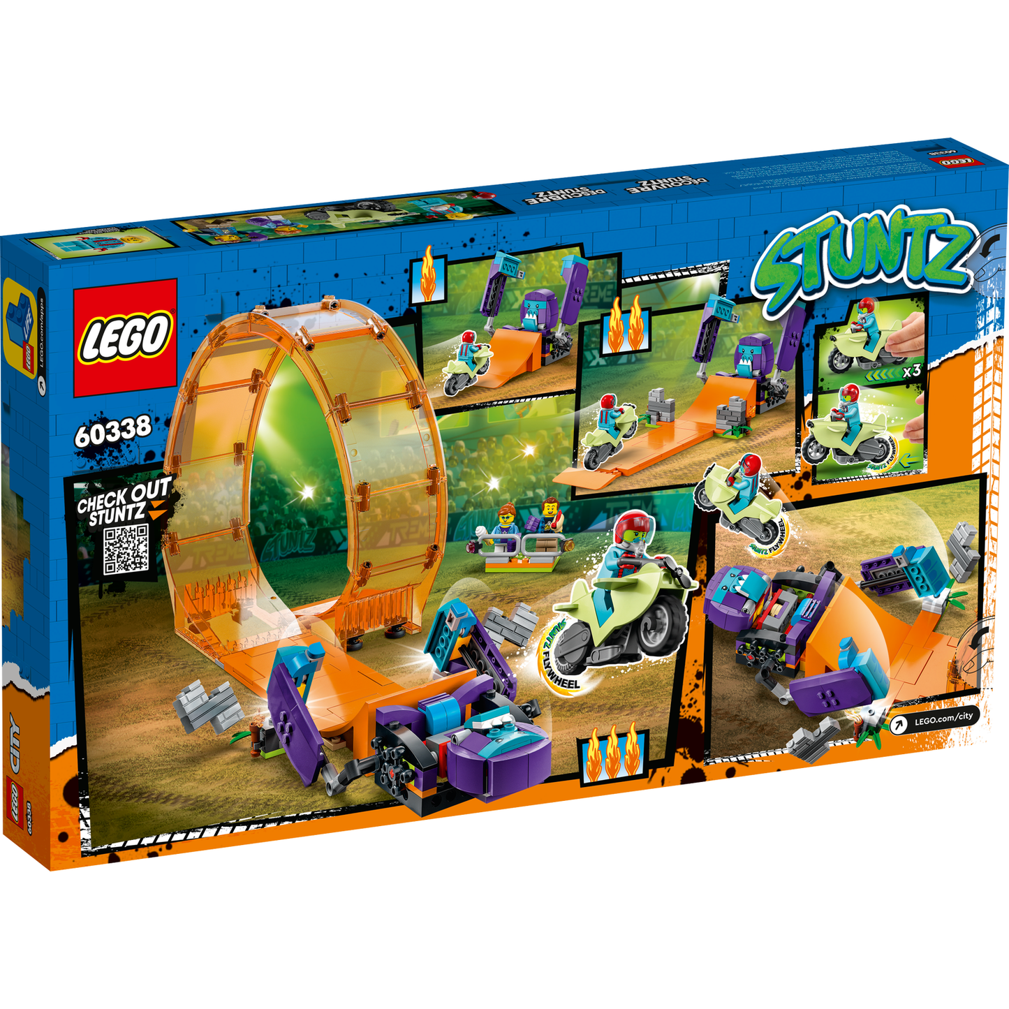 Lego City Smashing Chimpanzee Stunt Loop 60338