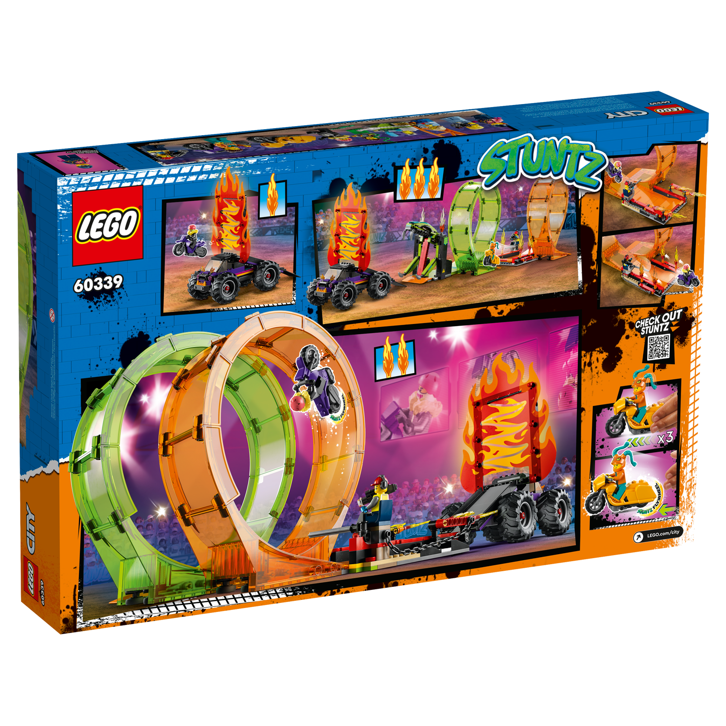 Lego City Double Loop Stunt Arena 60339