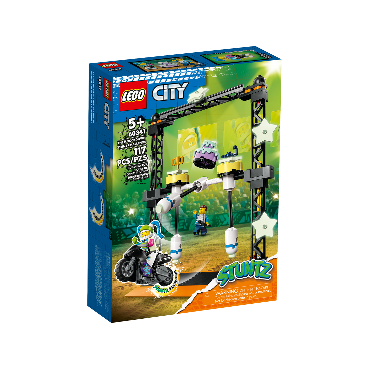 Lego City The Knockdown Stunt Challenge 60341