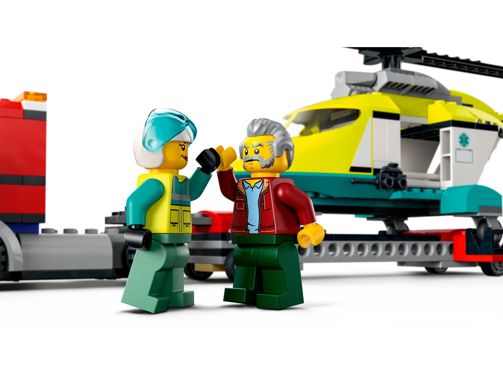 LEGO City Rescue Helicopter Transport 60343