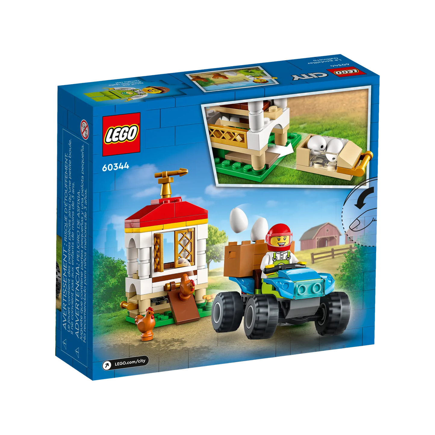 Lego City Chicken Henhouse 60344