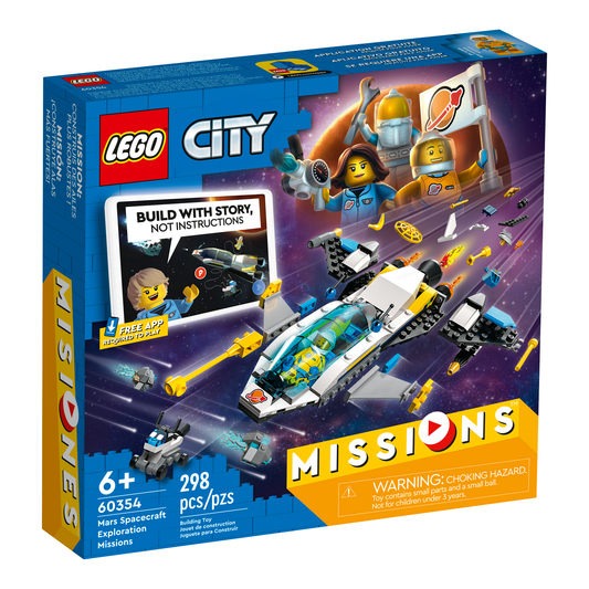 Lego City Mars Spacecraft Exploration Missions 60354
