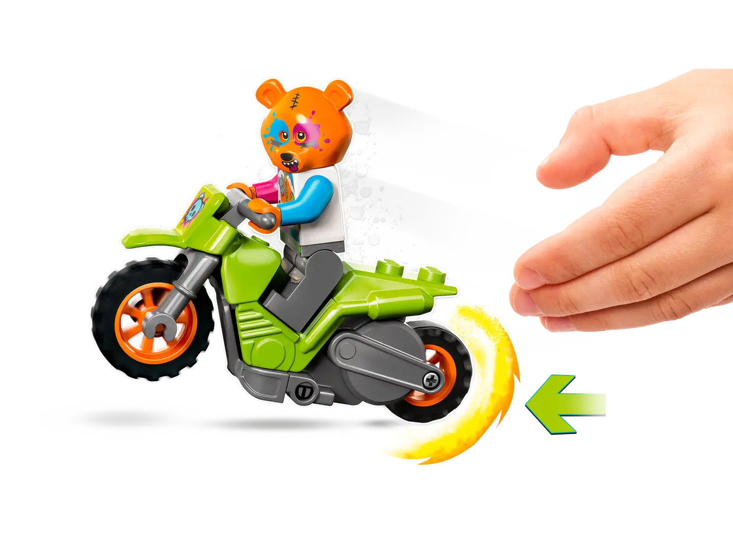 Lego City Bear Stunt Bike 60356