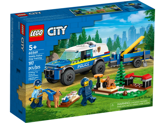 Lego City Mobile Police Dog Training 60369