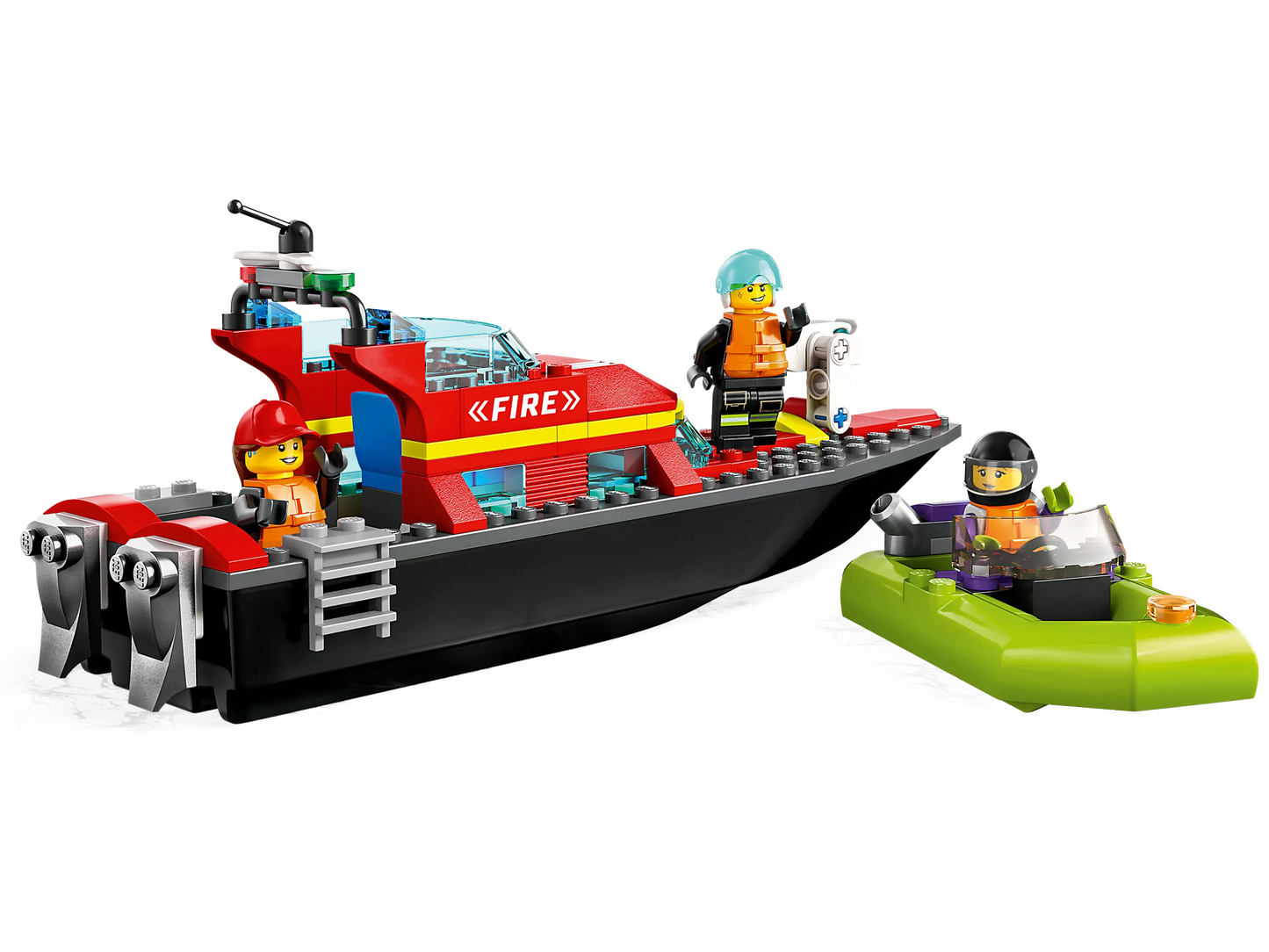 Lego City Fire Rescue Boat 60373