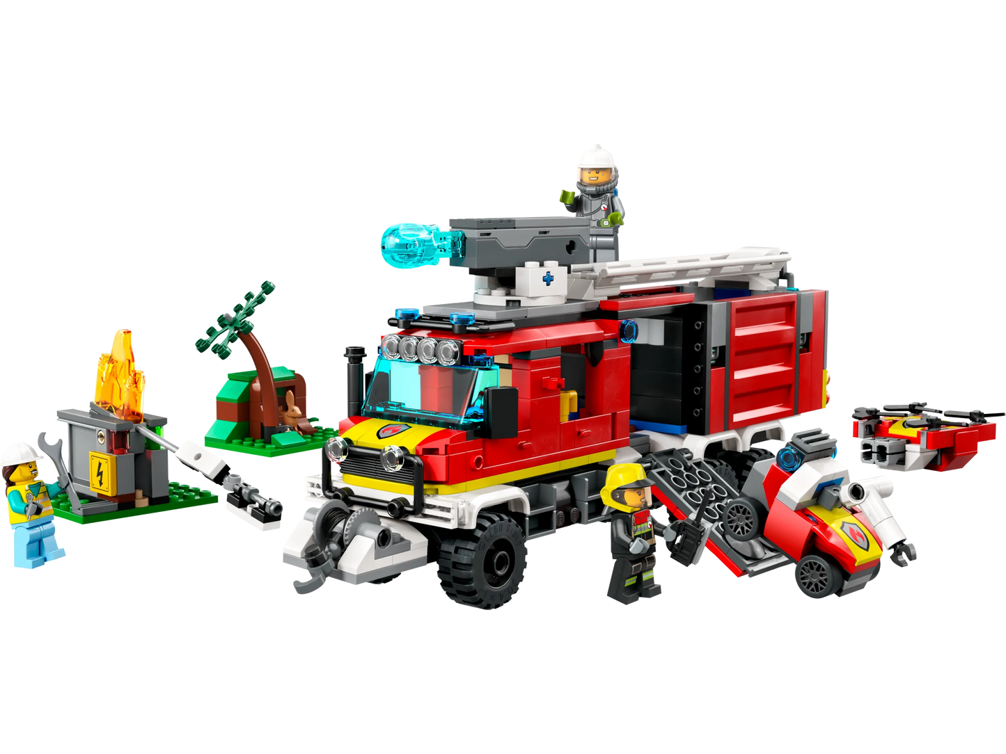 Lego City Fire Command Truck 60374