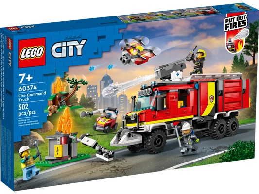 Lego City Fire Command Truck 60374