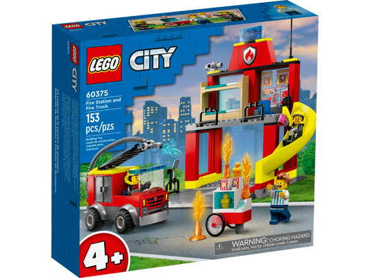 Lego City Fire Station and Fire Truck 60375