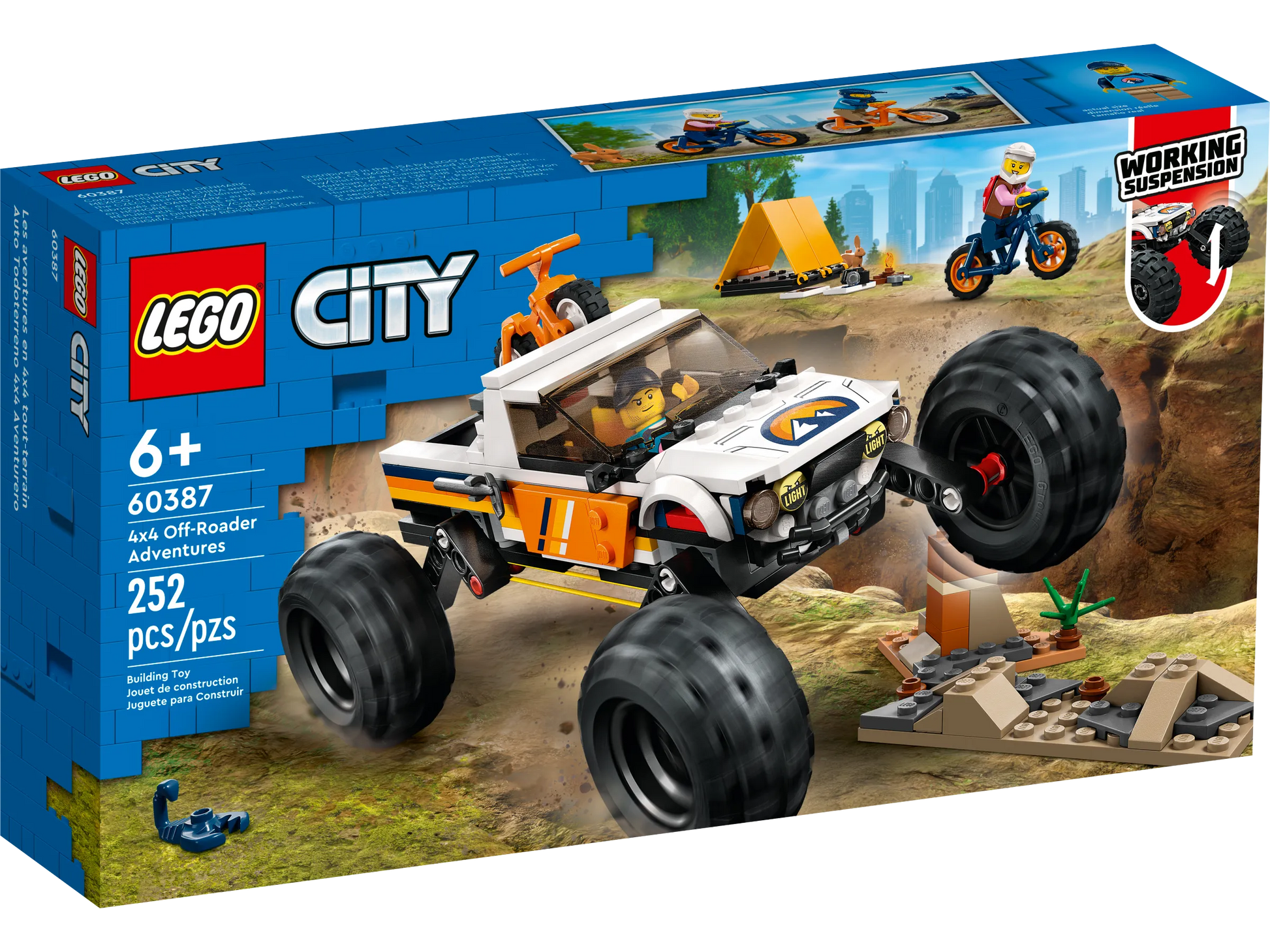 Lego City 4x4 Off-Roader Adventures 60387