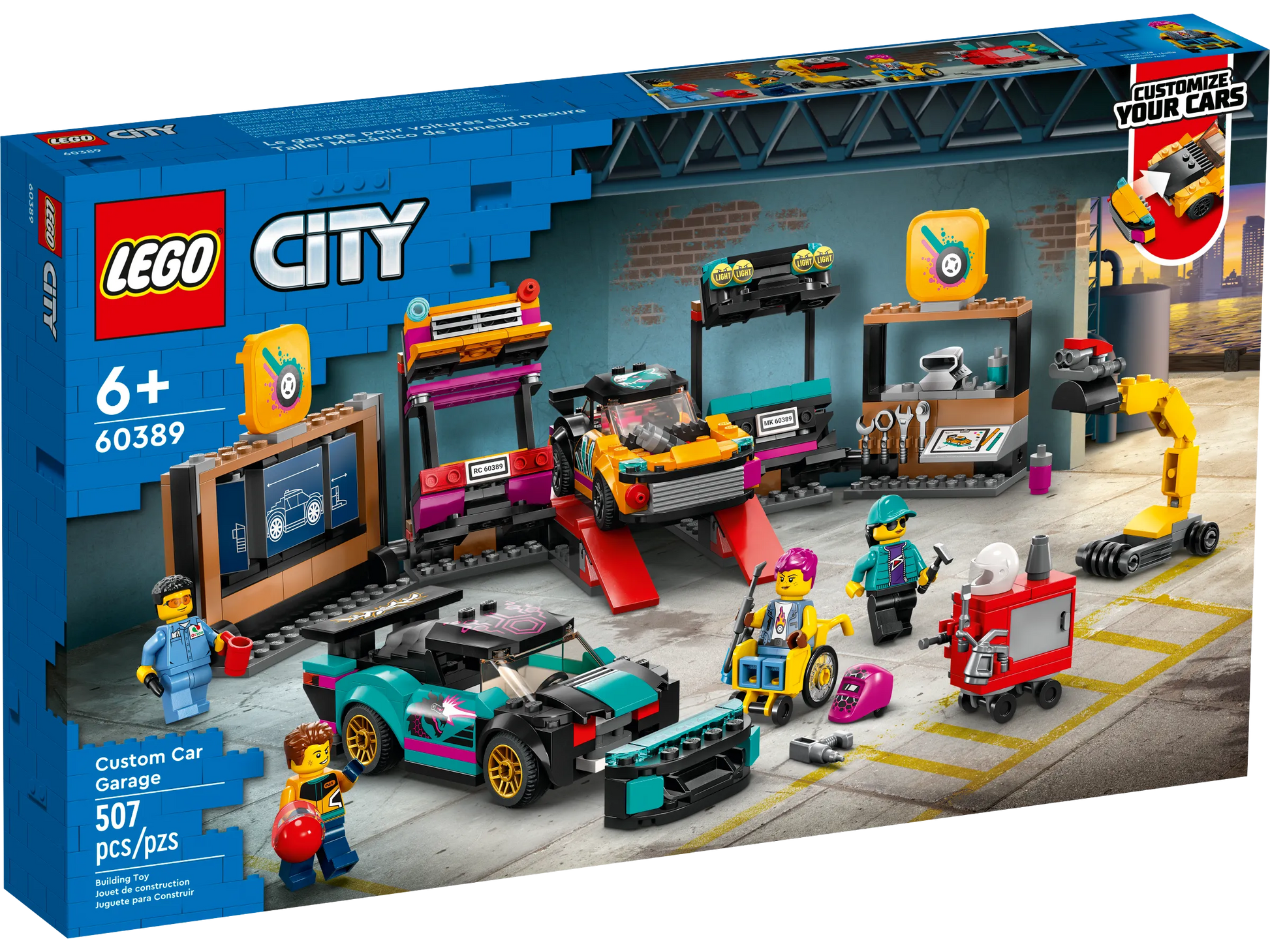 Lego City Custom Car Garage 60389