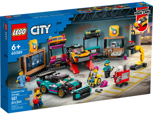 Lego City Custom Car Garage 60389