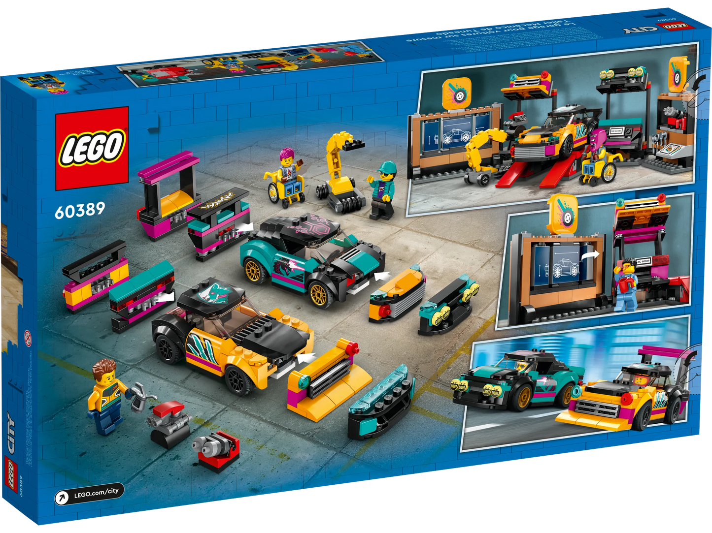 Lego City Custom Car Garage 60389