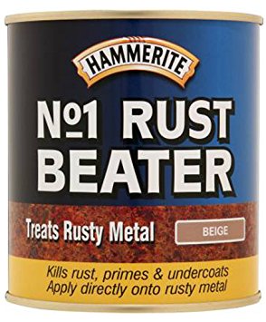 Hammerite Rust Beater in Beige