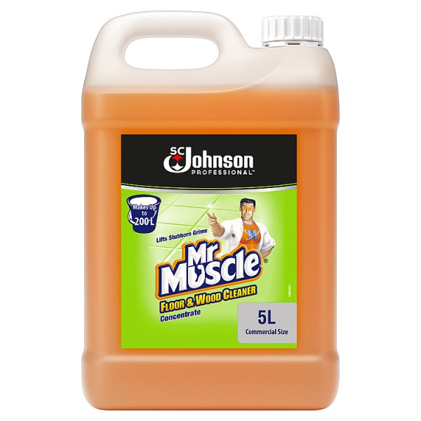Mr Muscle Floor & Wood Cleaner Concentrate 5L