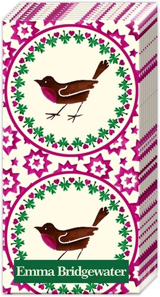 Emma Bridgewater Joy Robin Pocket Tissues