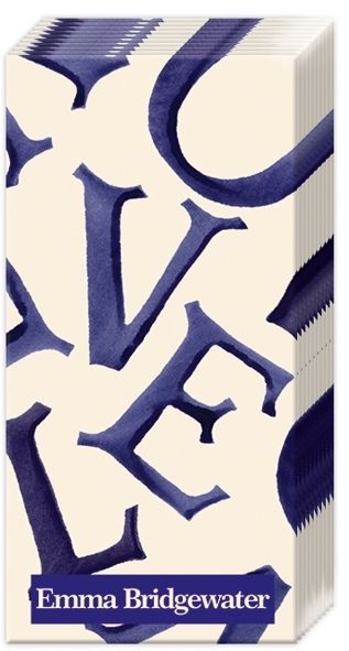 Emma Bridgewater Purple Love Pocket Tissues