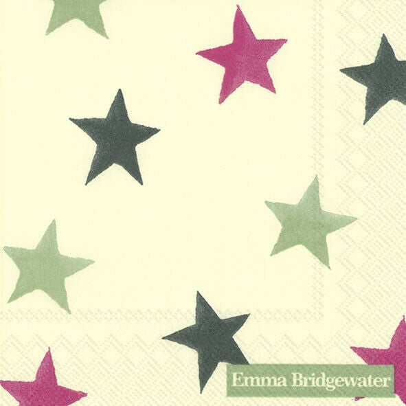 Emma Bridgewater Christmas Star Cocktail Napkins