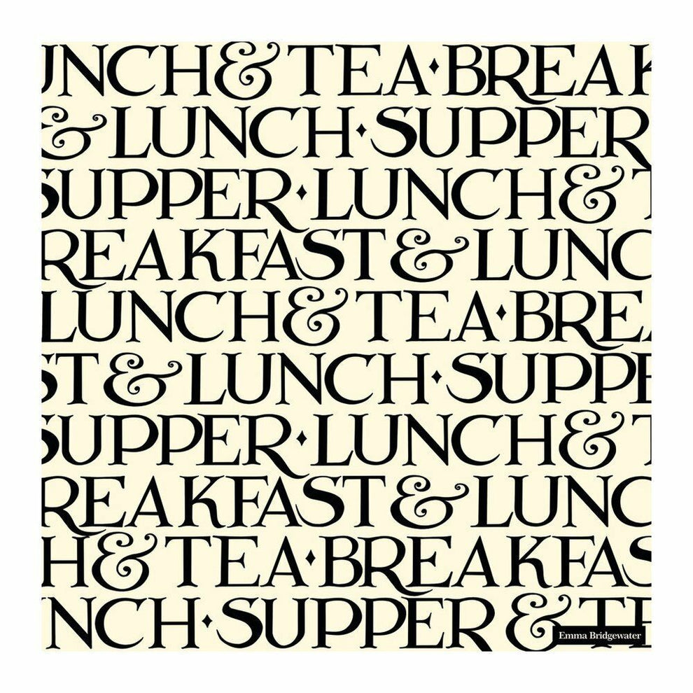 Emma Bridgewater Black Toast Lunch Napkins Emma Bridgewater Lunch