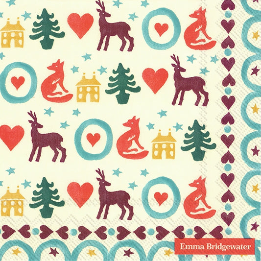 Emma Bridgewater Christmas Brights Lunch Napkins