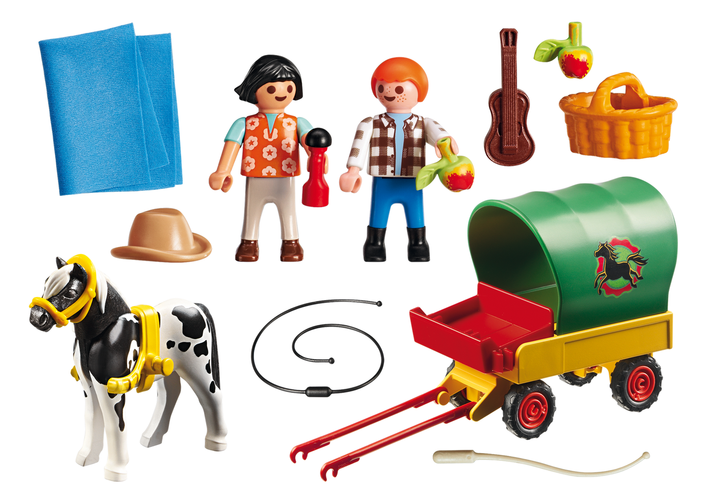 Playmobil Country Picnic With Pony Wagon 6948