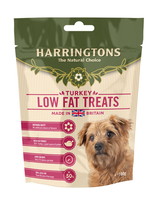 Harringtons Low Fat Treats Turkey 100g