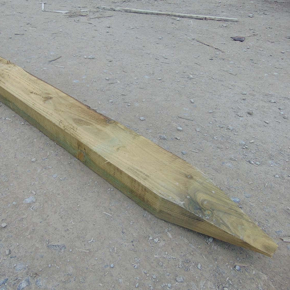 Wooden Fence Post Tanalised 7' x 6" x 3" Sam Turner & Sons