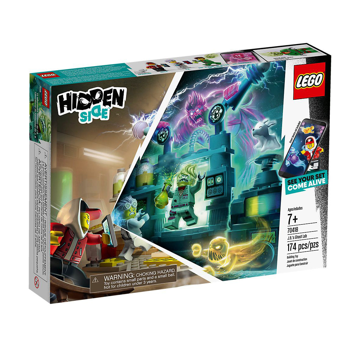 Lego Hidden Side J.B.'s Ghost Lab 70418
