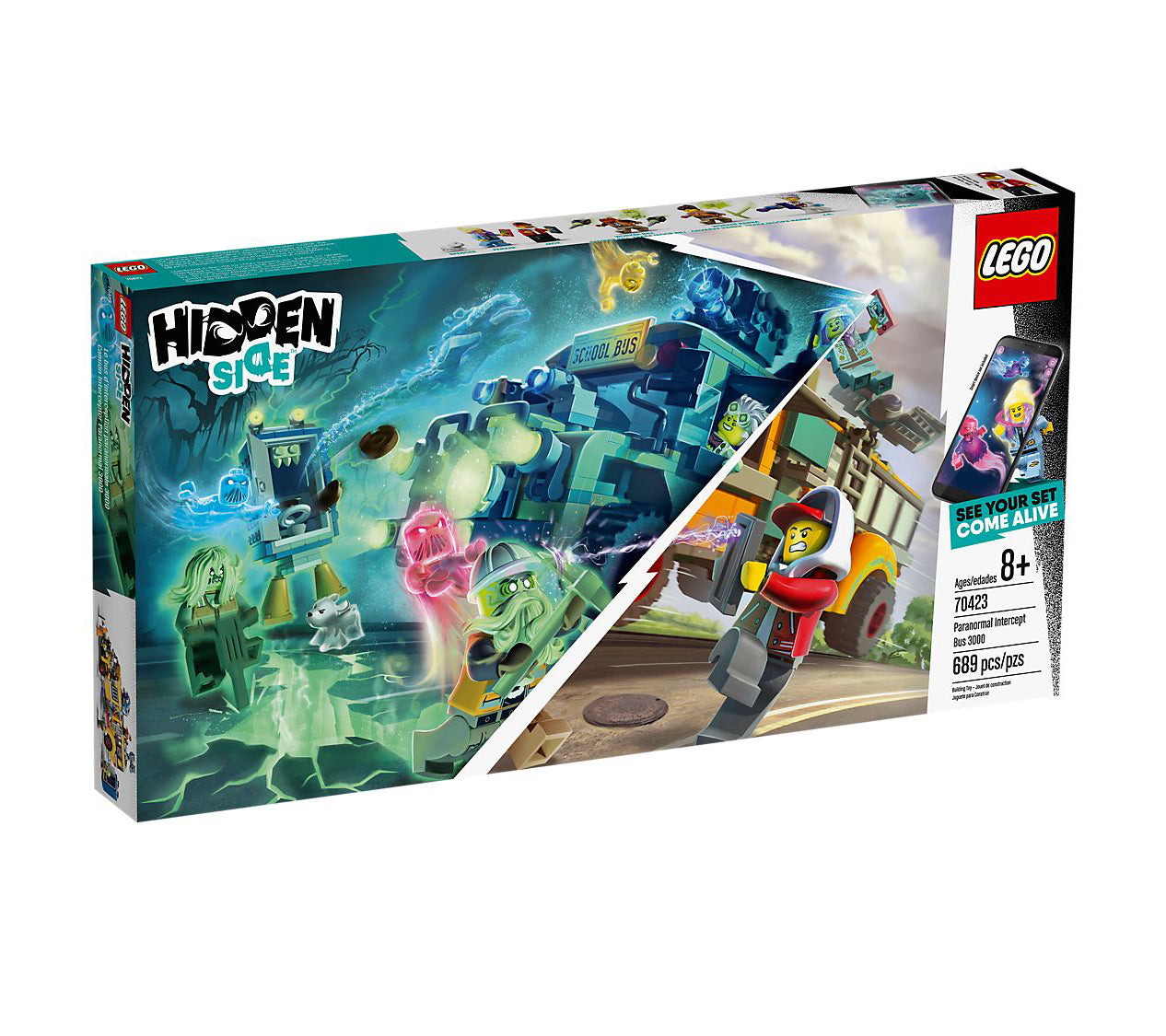 Lego Hidden Side Paranormal Intercept Bus 3000 70423