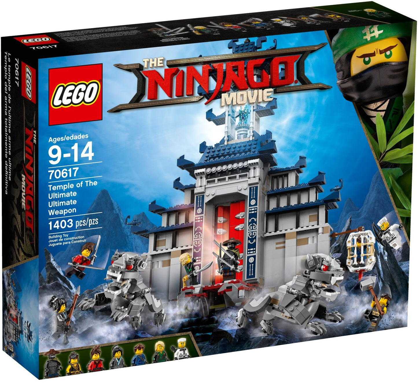 Lego Ninjago Temple Of The Ultimate Weapon 70617