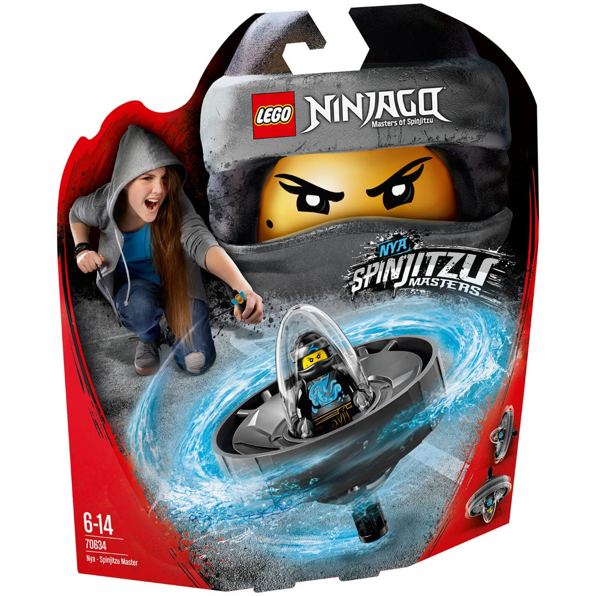 Lego Ninjago Movie Nya Spinjitzu Master 70634