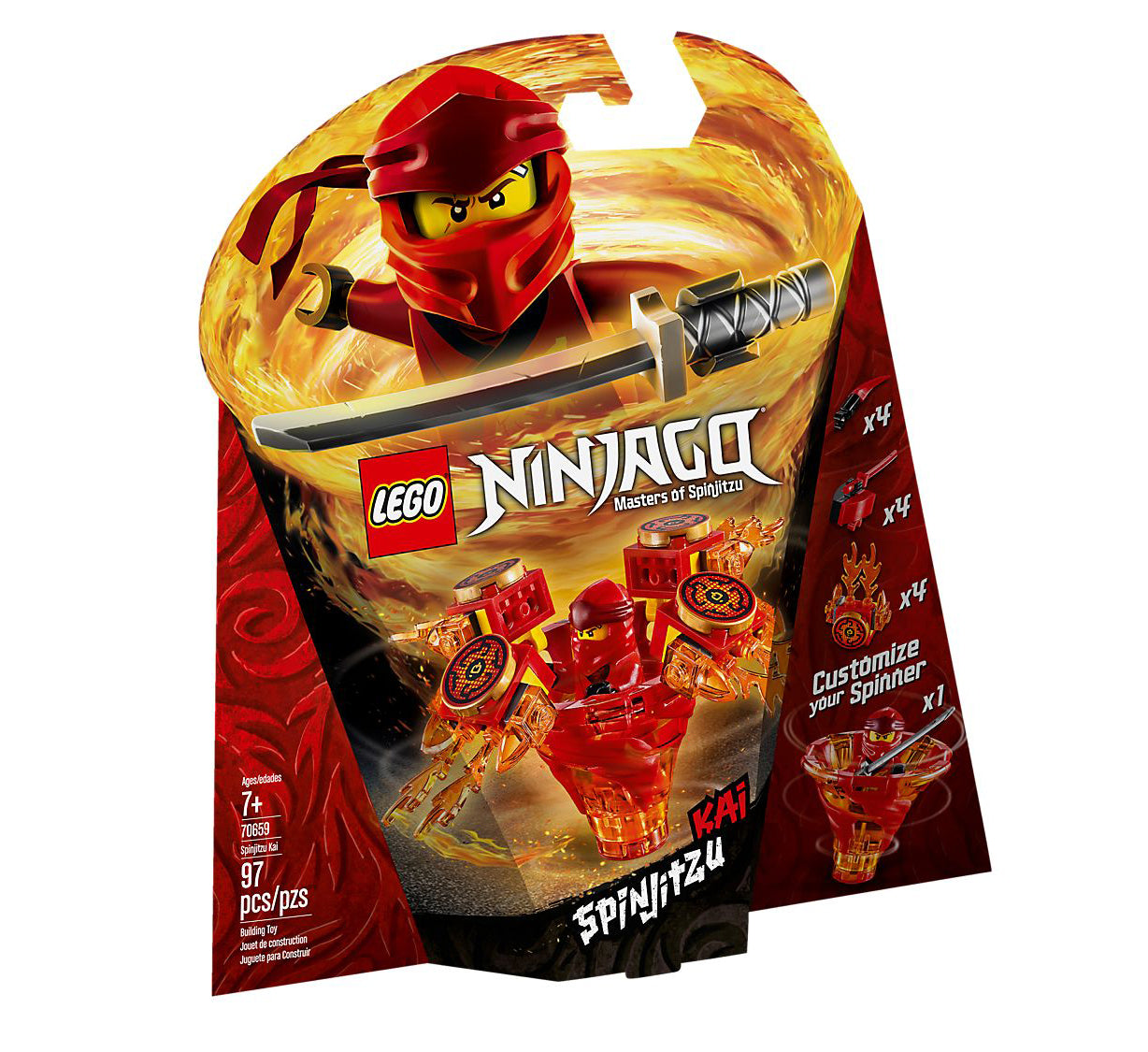 Lego Ninjago Spinjitzu Kai 70659