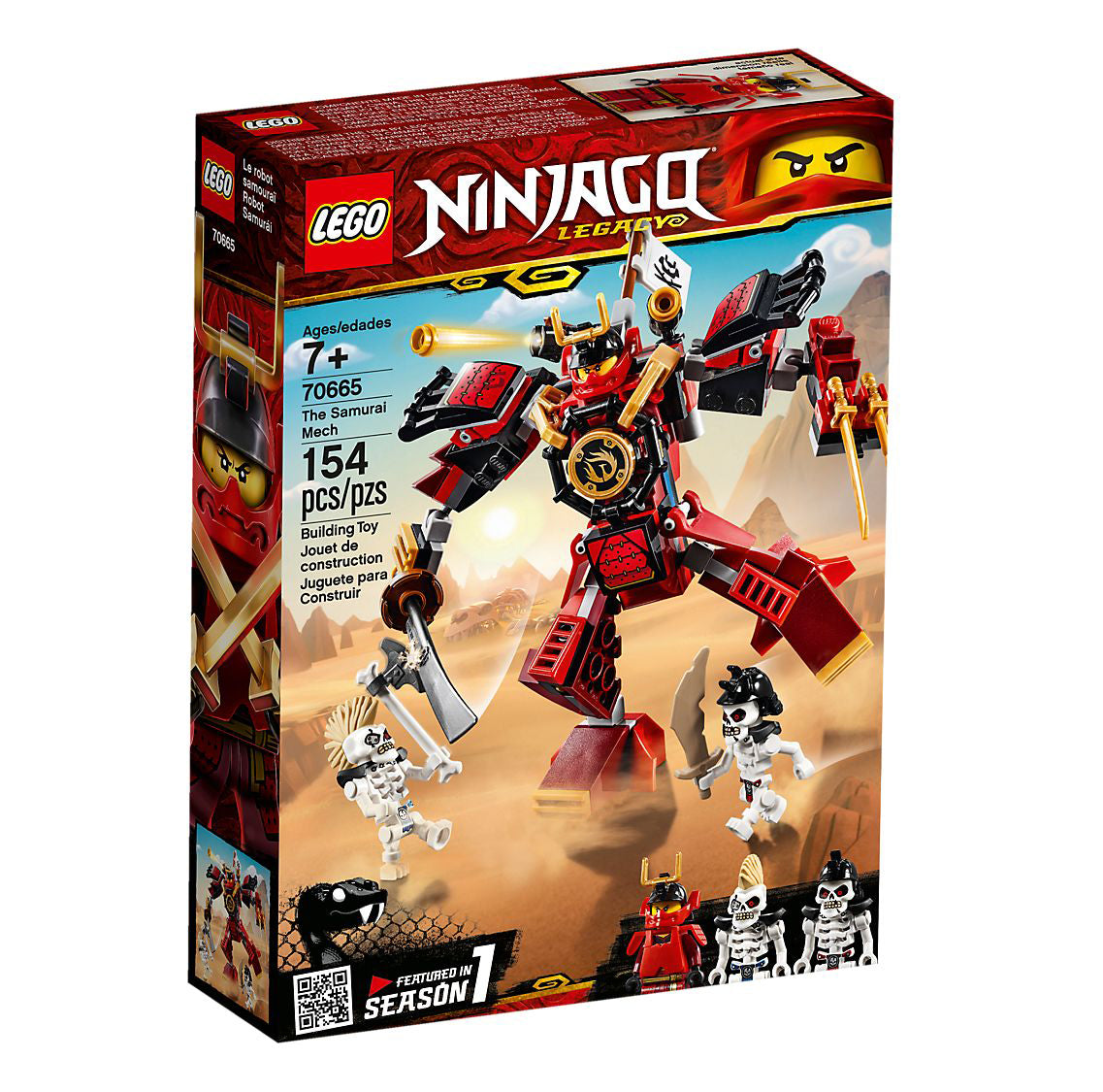 Lego Ninjago The Samurai Mech 70665