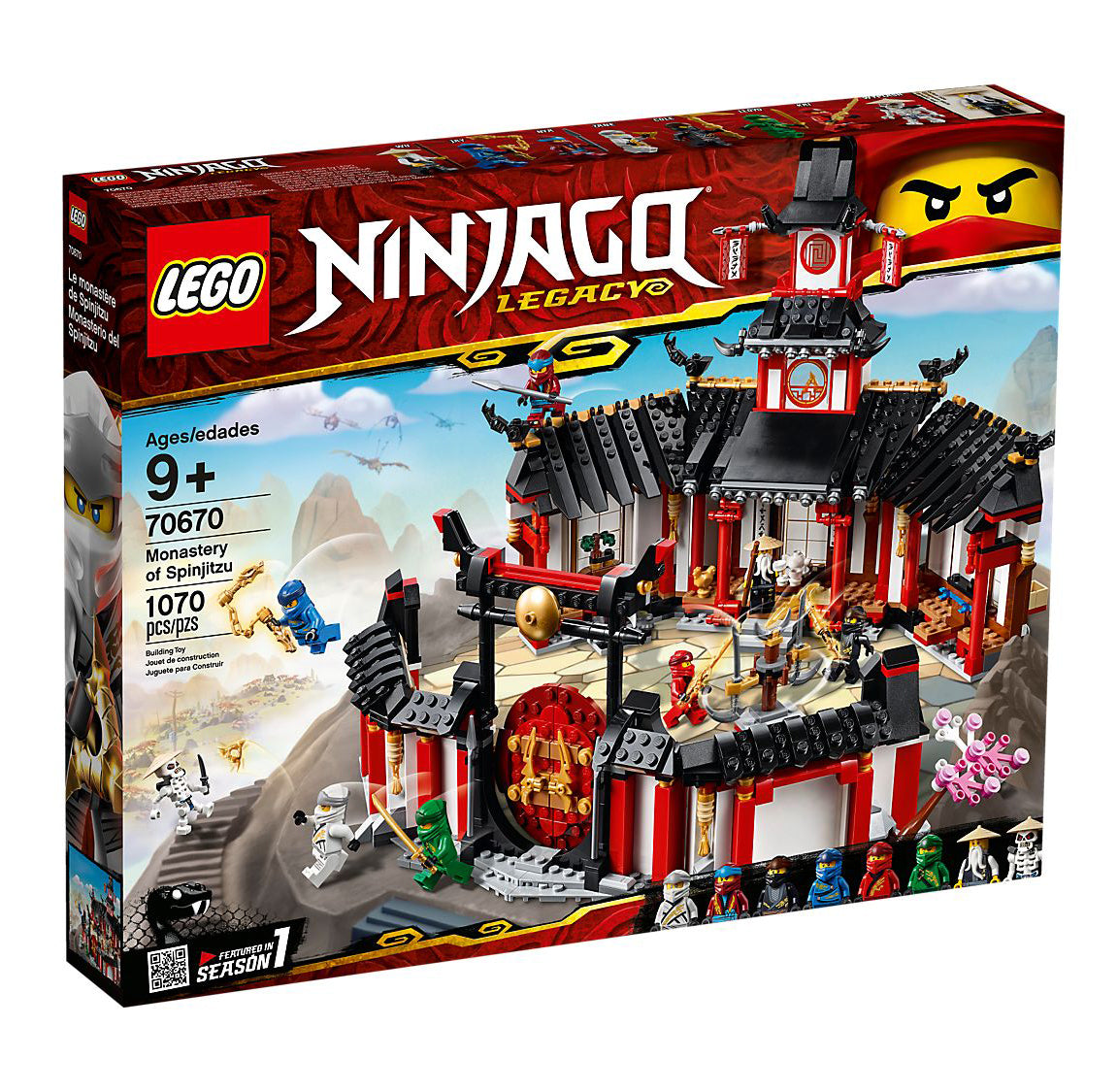 Lego Ninjago Monastery of Spinjitzu 70670
