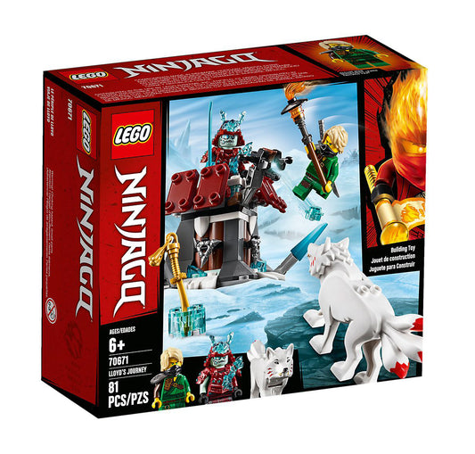 Lego Ninjago Lloyds Journey 70671