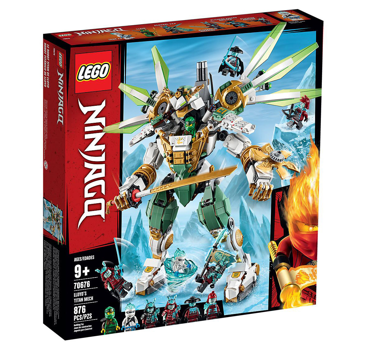 Lego Ninjago Lloyd's Titan Mech 70676