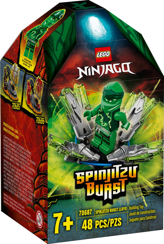 Lego Ninjago Spinjitzu Burst Lloyd 70687