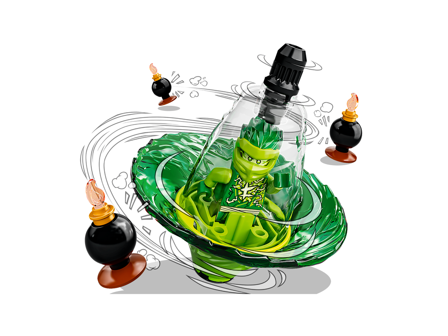 LEGO Ninjago Lloyd's Spinjitzu Ninja Training 70689