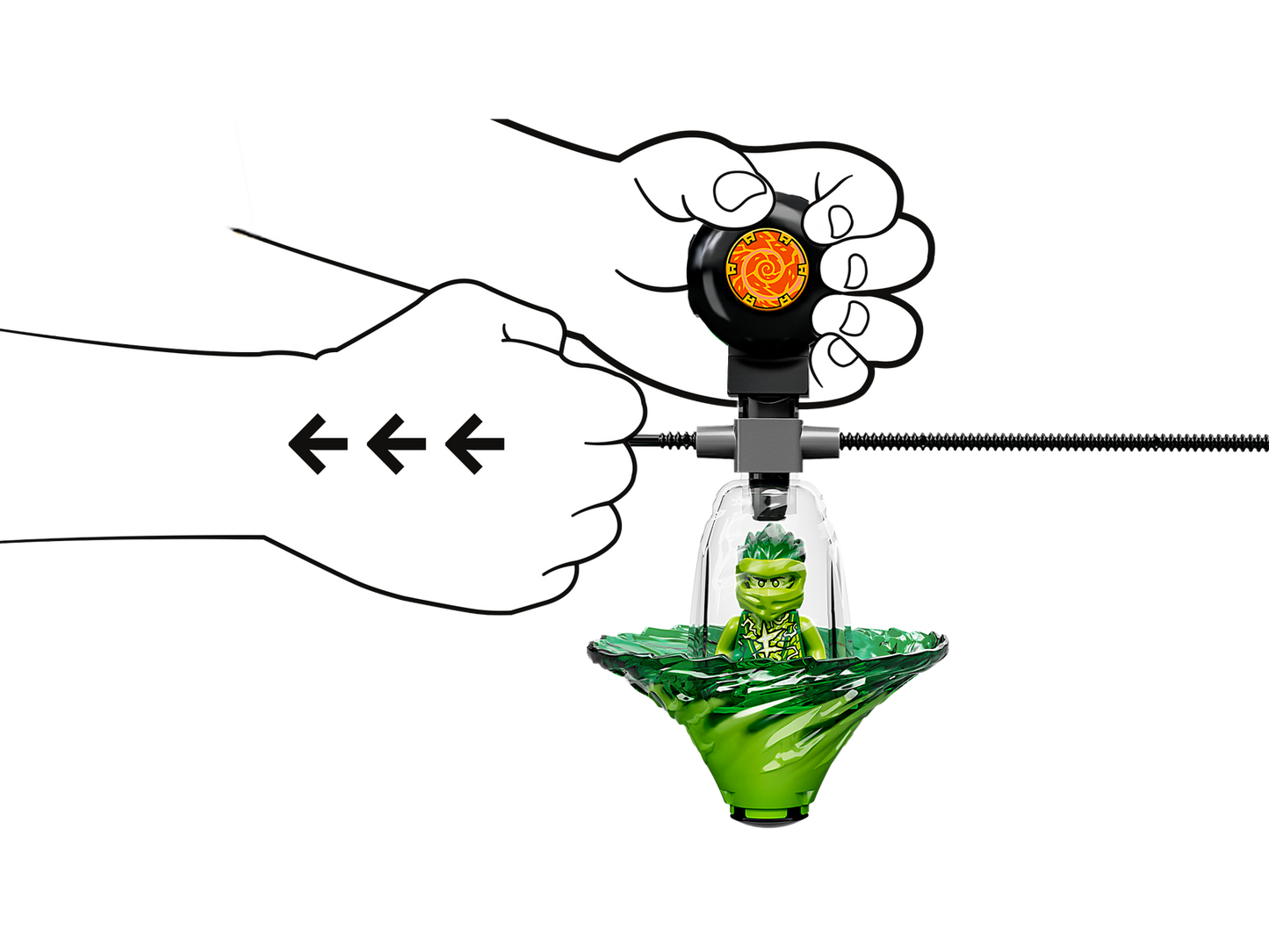 LEGO Ninjago Lloyd's Spinjitzu Ninja Training 70689