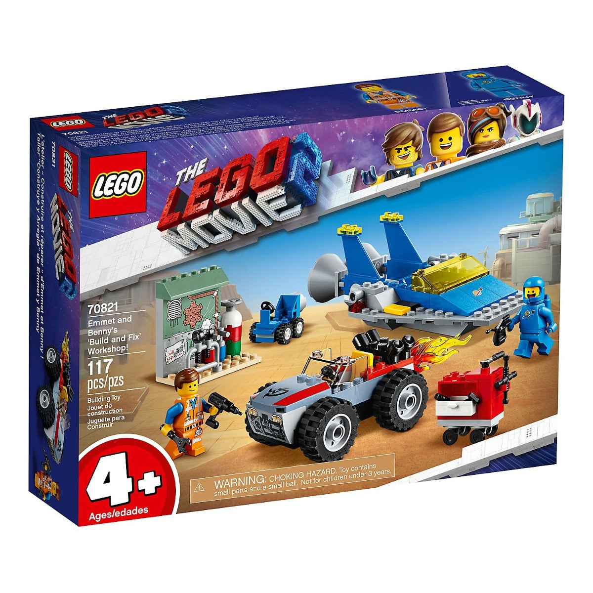 Lego Movie 2 Emmet & Benny's 'Build & Fix' Workshop 70821