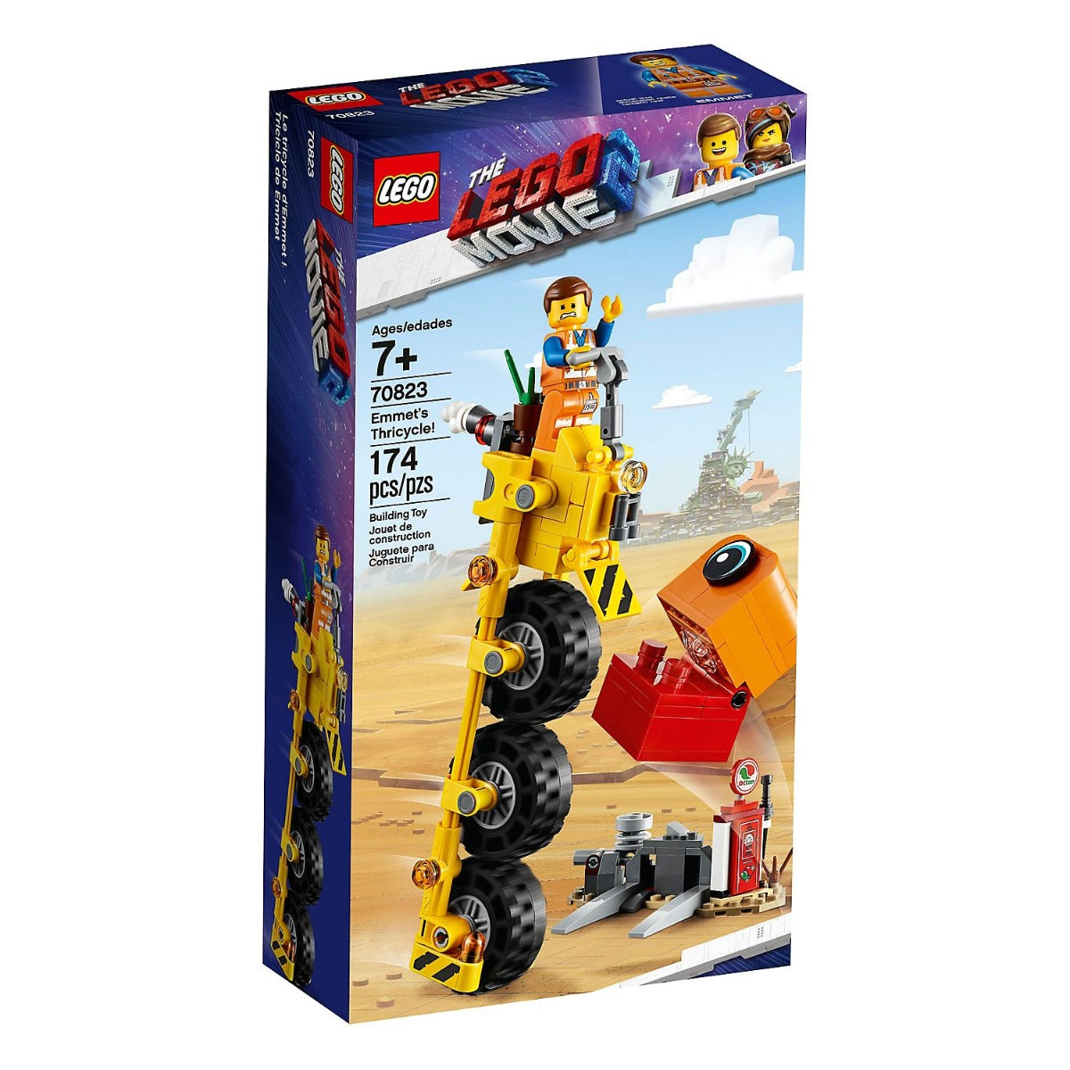Lego Movie 2 Emmet's Thricycle 70823