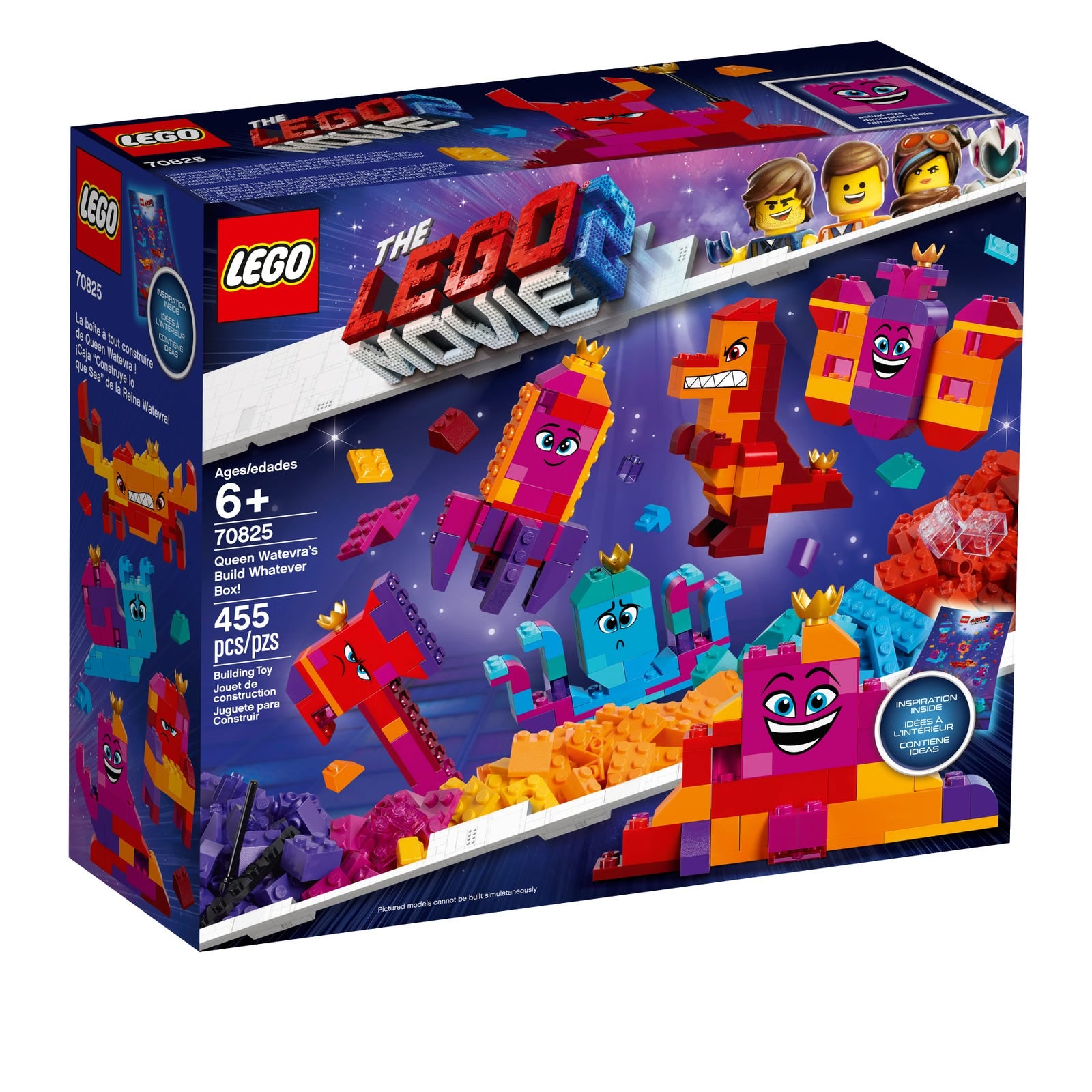 Lego Movie 2 Queen Watevras Build Whatever Box 70825
