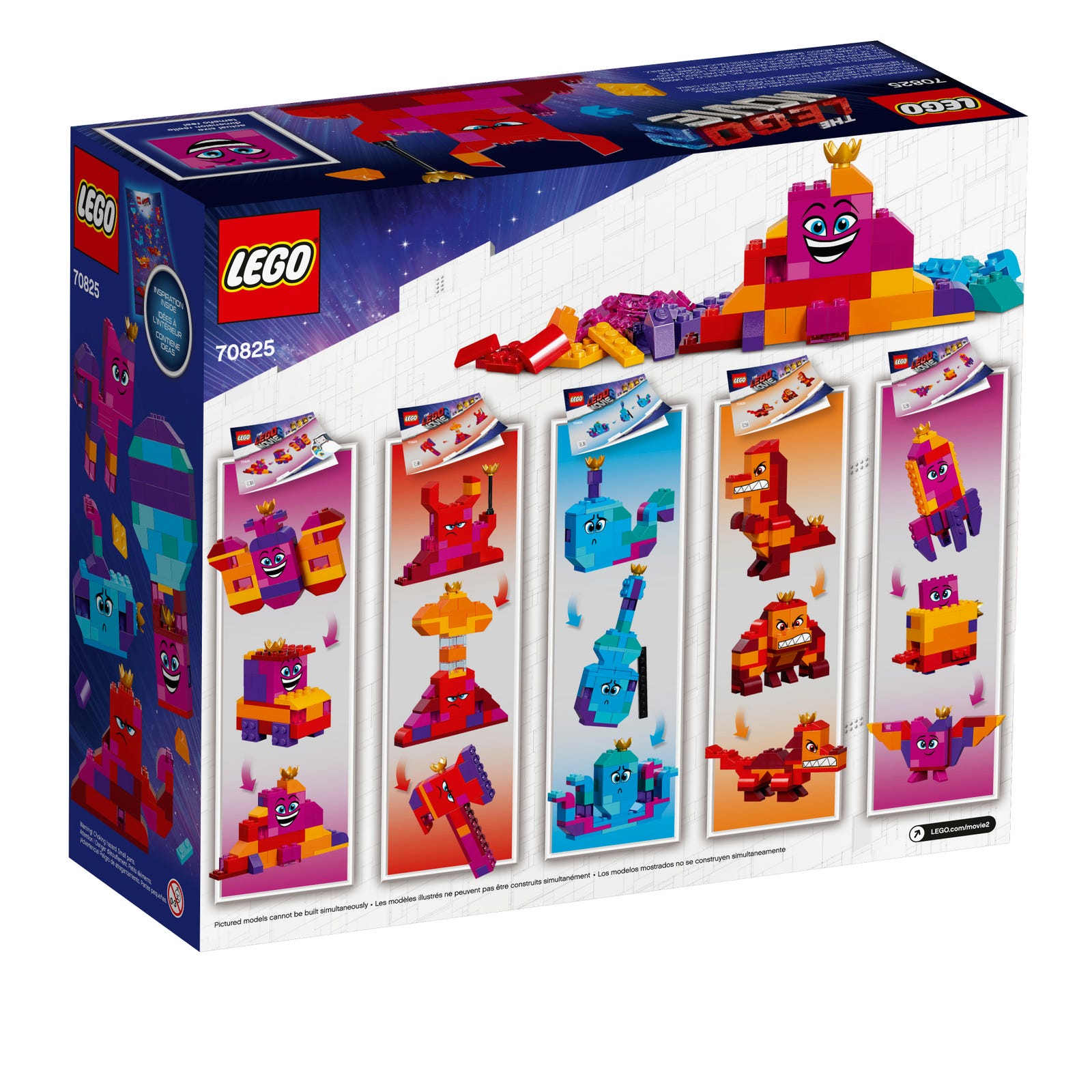 Lego Movie 2 Queen Watevras Build Whatever Box 70825