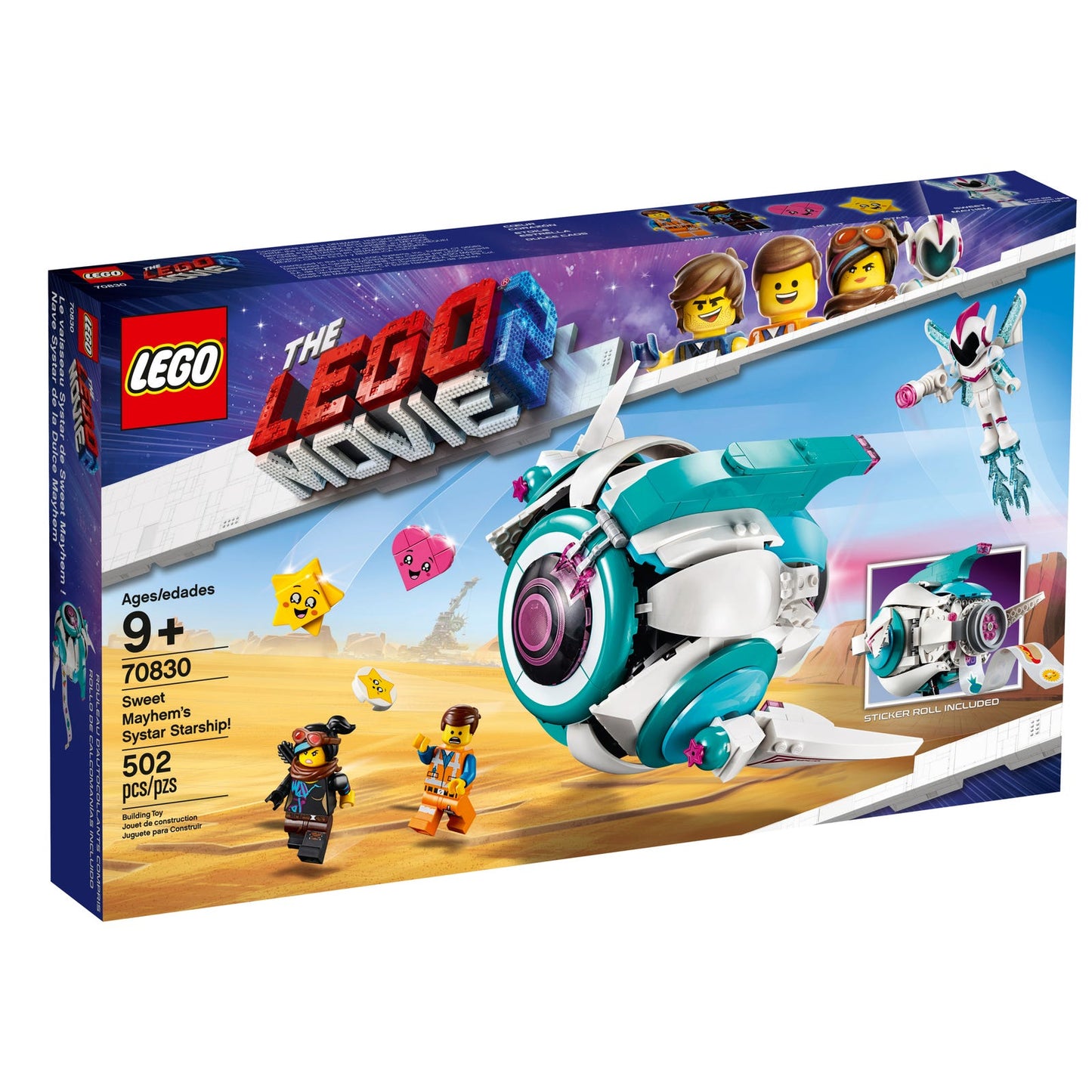 LEGO Movie Sweet Mayhem's Systar Starship! 70830 – Sam Turner