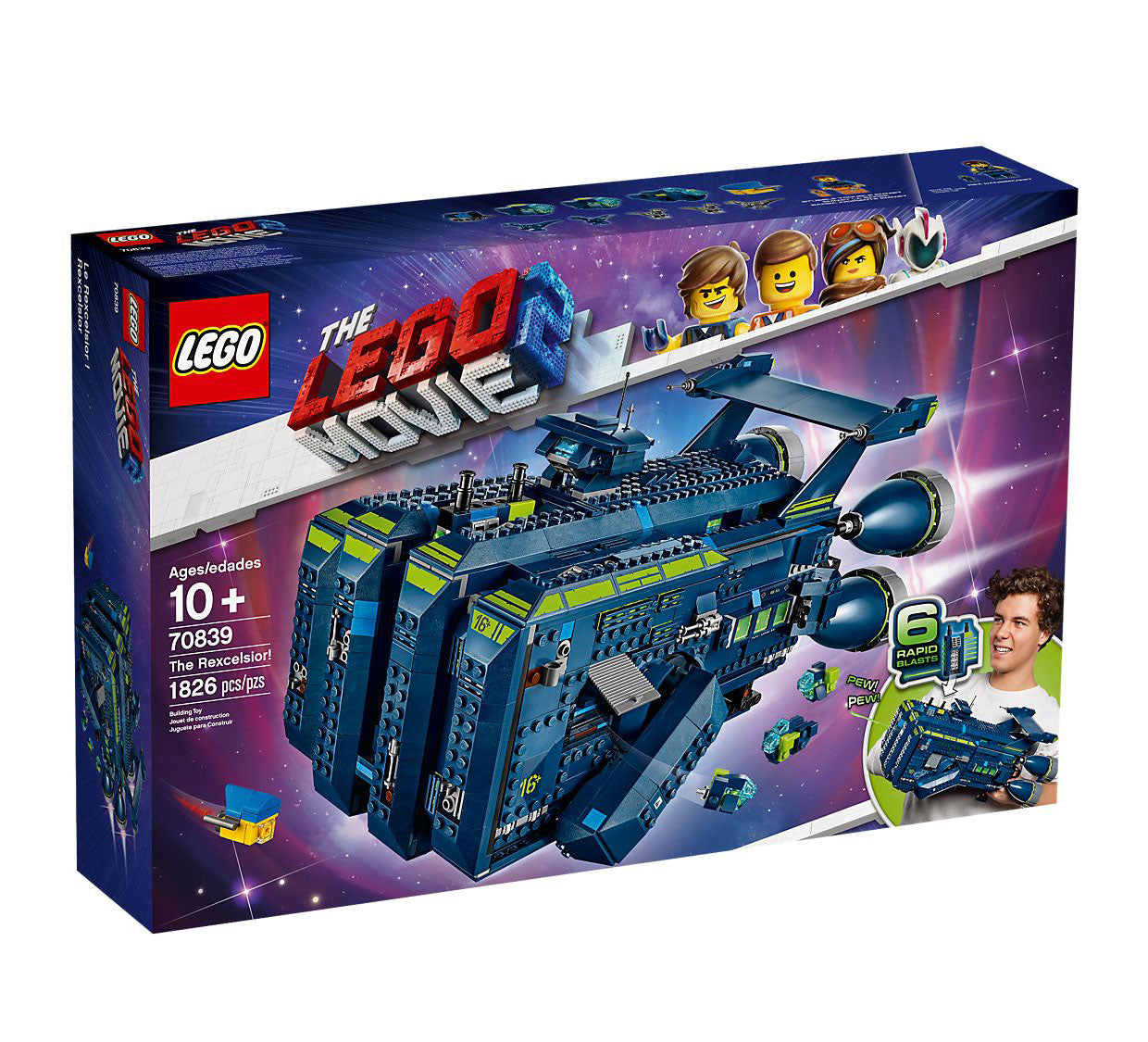 Lego Movie 2 The Rexcelsior 70839