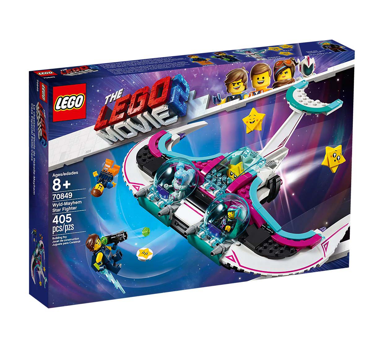 Lego Movie 2 Wyld-Mayhem Star Fighter 70849