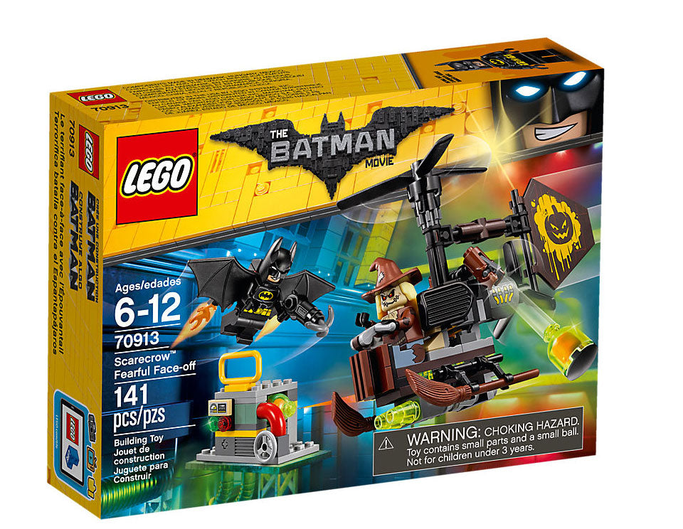 LEGO Batman Scarecrow Fearful Face-off 70913