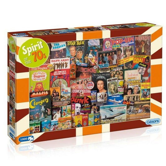 Gibsons Spirit Of The 70S 1000 Piece Jigsaw