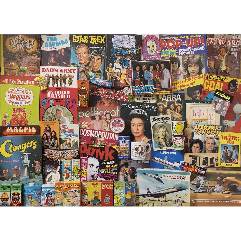 Gibsons Spirit Of The 70S 1000 Piece Jigsaw